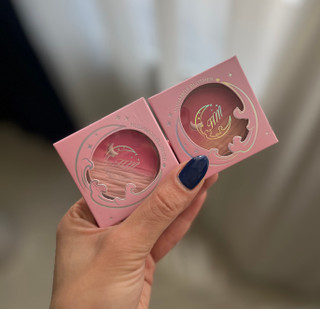 رژگونه پودری طرح ماه