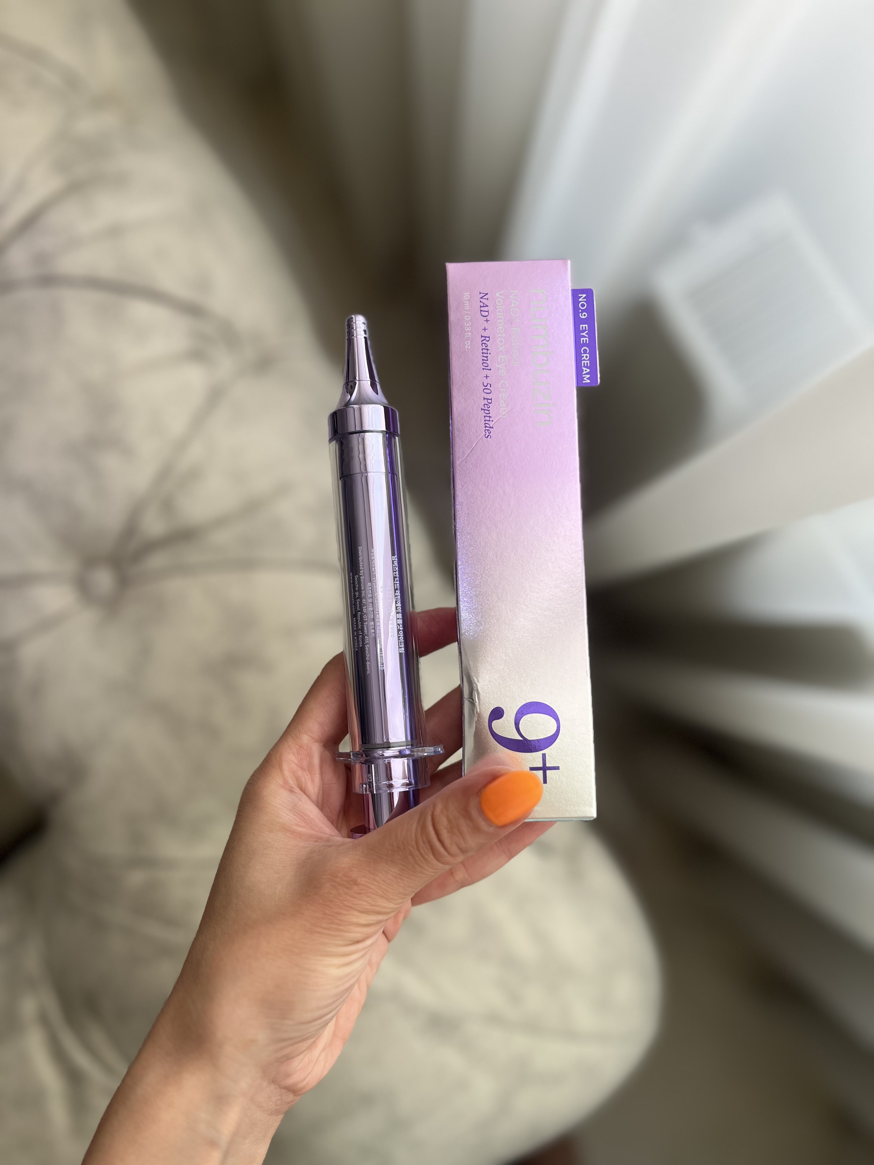 کرم دور چشم نامبوزین شماره ۹ (Numbuzin No.9 NAD+ Bio Lifting Full Face Eye Cream