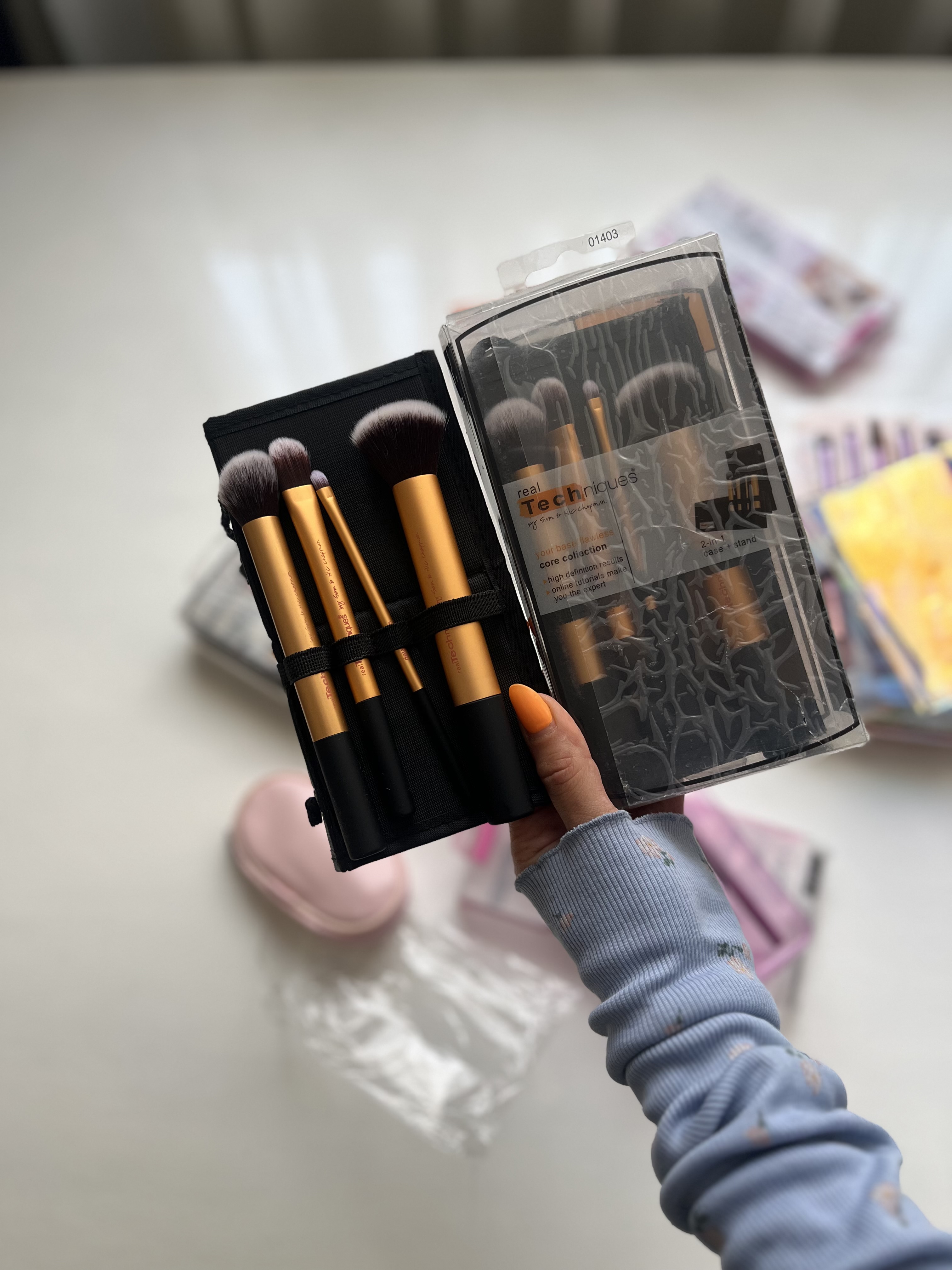 ست براش صورت Real Techniques Core Collection (4 عددی + کی