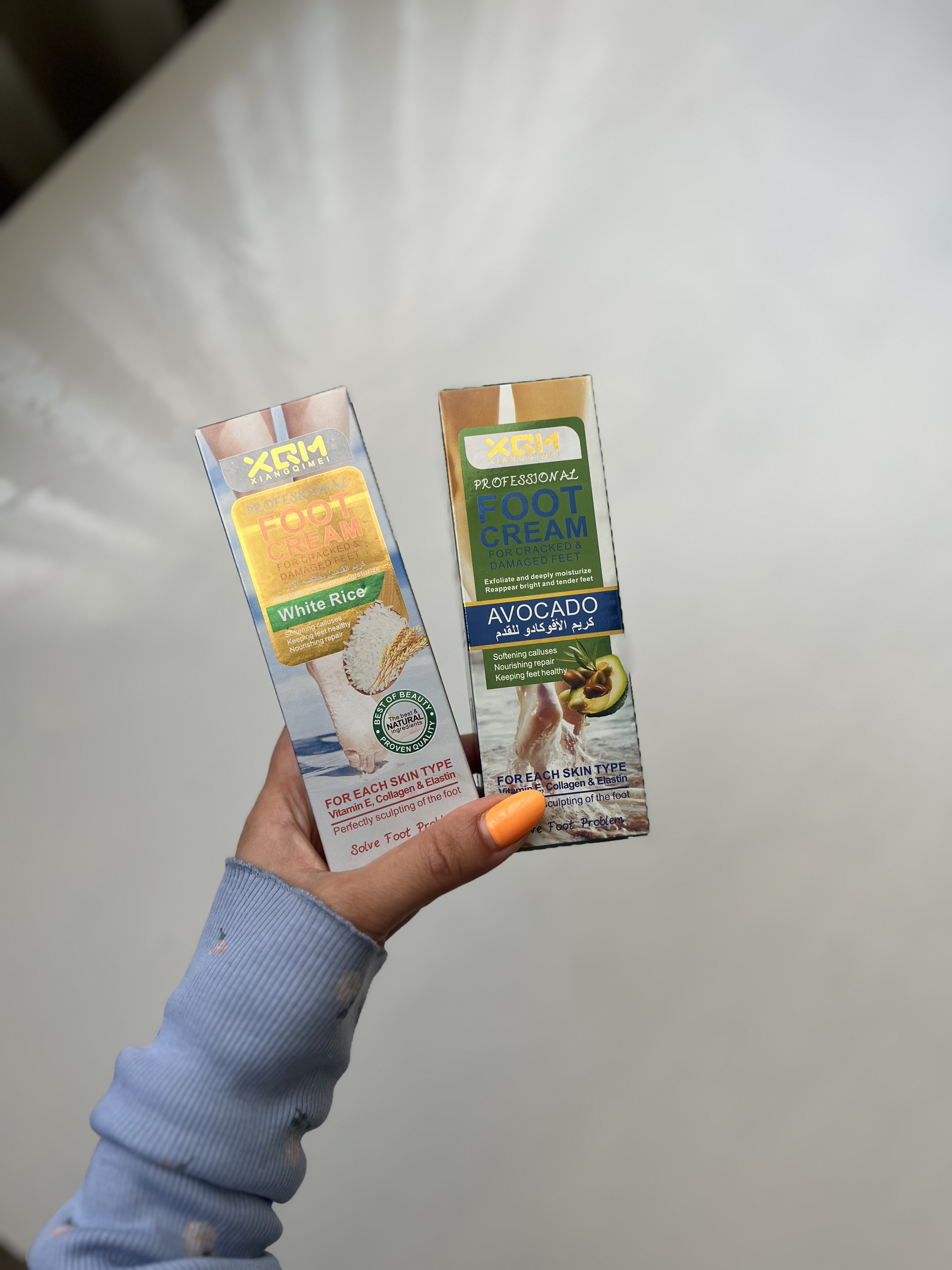 کرم ترک پا XQM با عصاره آووکادو (Avocado Foot Cream)