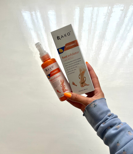 اسپری لایهبردار پا RAKO Vitamin C Foot Exfoliator 150ml