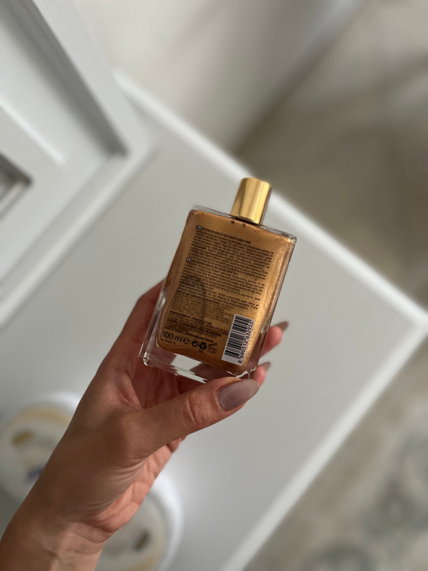روغن خشك شيمردار آبرسان و مغذي GOLD ON SKIN بيوكسين