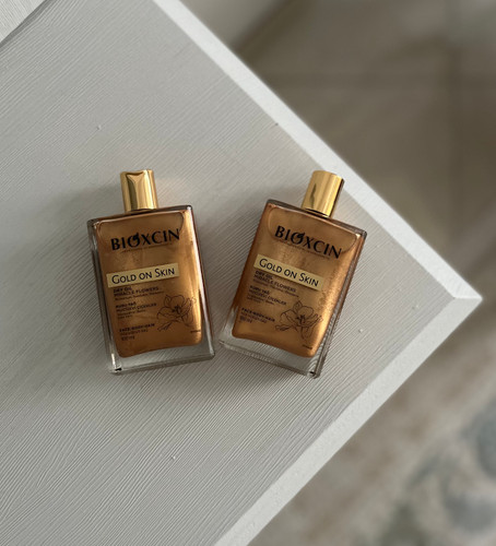 روغن خشك شيمردار آبرسان و مغذي GOLD ON SKIN بيوكسين